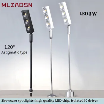 

Led jewelry counter spotlights pole lamp 3w gold jewelry cosmetics mobile phone counter straight lamp