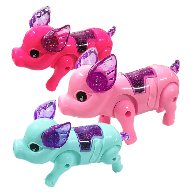 Flashing Walking Pig Toys Boys Funny Musical Pig Electronic Pets Toy Children Interactive Gadgets Electronic Toys Boy Girl Gifts 2