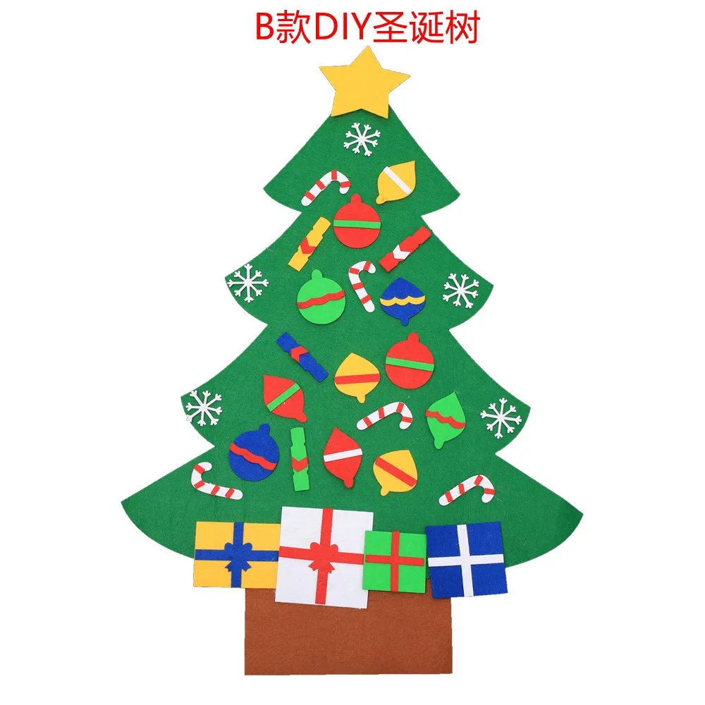 Christmas Decorations Children Handmade Educational DIY Stereo Christmas Tree Christmas Children Gift Pendant