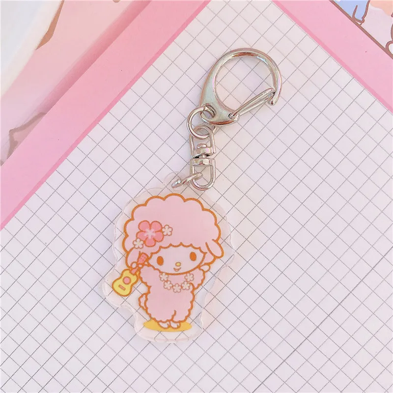 My Melody and Kuromi Acrylic keychain Charm For BackPacks