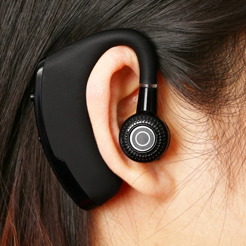 Headphone V9 Wireless Bluetooth Earphone Microphone Hands Free Sports Headset With High Definition Stereo Noise Control Function