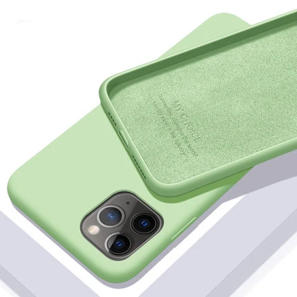 Для Apple iphone 11 чехол мягкий жидкий силиконовый тонкий кожаный удобный защитный для