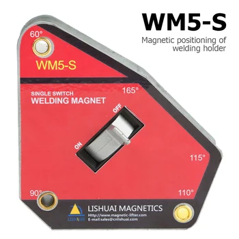 

Welding Magnets 9LB Angle Soldering Locator Magnetic Corner Arrows Holder Right Angle Fixing Welding Accessories Tools