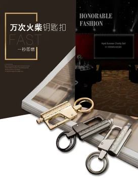 

The new ten thousand match lighter multi-function ten thousand match keychain lighter