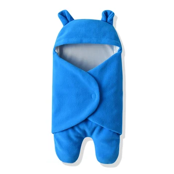 

Newborn Blanket Baby Sleeping Bag Infant Autumn And Winter Plush Swaddle Blanket Baby Cartoon Sleeping Bag Drop Shipping