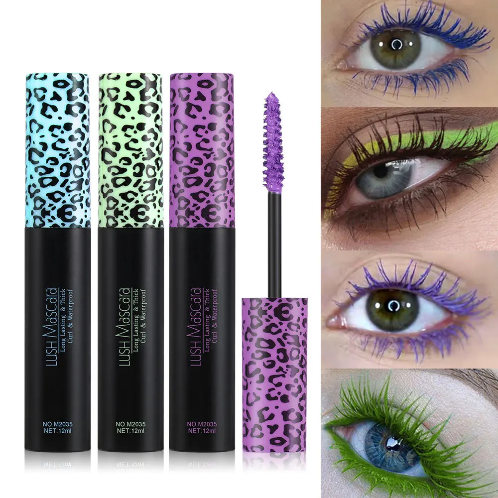 5colors Waterproof Mascara Lengthens Eyelashes Focallure Beauty Glazed Professional Makeup Full Cosmetics For Face Maquiagem |