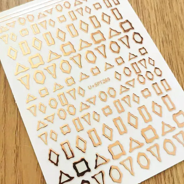 Newest MG505-02 lable design nail stickers 3d Japan Korea style nail decals self-adhesive DIY nail decoration tools U 265