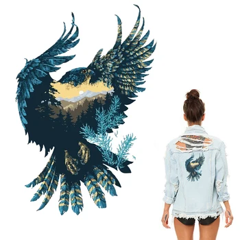 

Animal Patches Set Iron on Clothes Patches Heat Transfer Stickers Washable Badges DIY Patch Thermal Stickers on Clothes Gifts