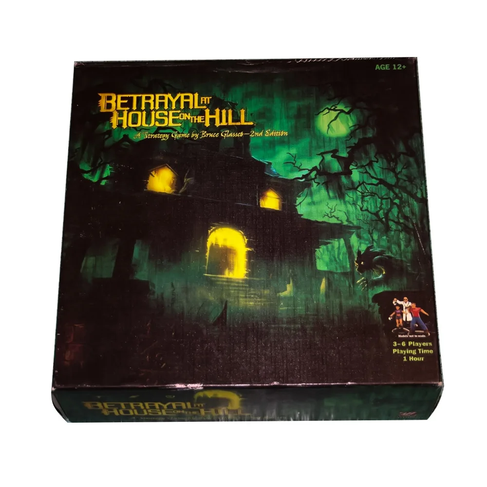 

Board Game Betrayal At House on The Hill Basic Plus Expansion Mountain House Cheats Adult Card Educational Toys