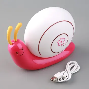

2017 NEW Quality Energy Efficient LED Protect Eye Desk Lamp USB Charge Snail shape Light 188*88*145mm hot