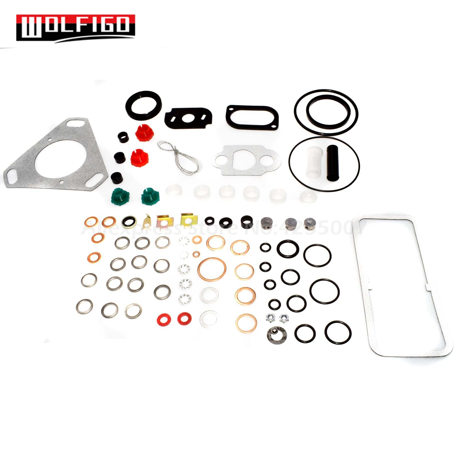 WOLFIGO 7135-110 для Ford Massey Ferguson CAV инжектор насос ремонтный комплект прокладок 7135-110 S, 7135-110,7135-70,9009-089A