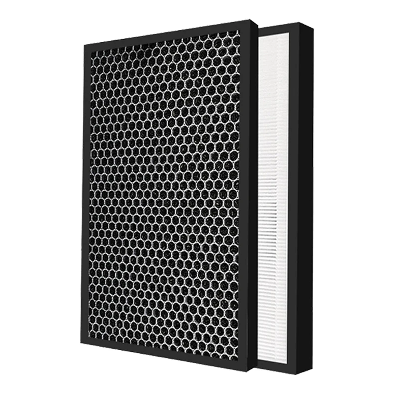 Замена Sharp FZ A41HFR HEPA воздушный фильтр + A41DFR с активированным углем для KC A41R W B