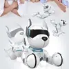 Smart Talking RC Robot Dog Walk & Dance Interactive Pet Puppy Robot Dog Remote Voice Control Intelligent Toy For Birthday Gifts 5
