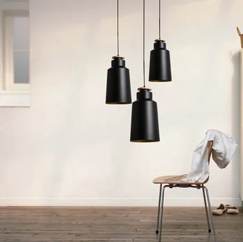 

Modern Black Aluminum Hanging Lighting Led Chandelier Pendant Light