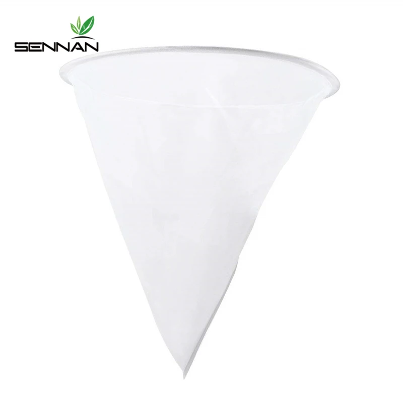 Beekeeping Honey Filter Nylon Cone Shape Mesh Strainer Tools Supplies US