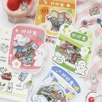 

45pcs/lot Cute INS Style Sticker Package DIY Diary Bullet Journal Decoration collage Stationery Sticker aesthetic Scrapbooking