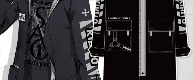 Anime japonês sword arte on-line kirito kirigaya kazuto cosplay moletom com  capuz hip hop gráfico sweatshirts poleron hombre streetwear - AliExpress