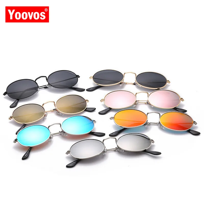 

Yoovos 2020 Women Sunglasses Retor Brand Design Women Sunglasses Oval Vintage Sunglasses Classic Metal Gafas De Sol De Mujer