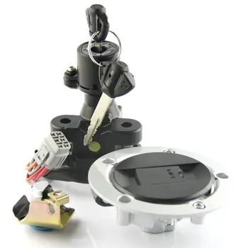 

Fuel Gas Cap Ignition Switch Seat Lock with Key Kit For Suzuki 37101-40820 37101-40821 37101-40831 GSXR600 GSXR750 GSXR1000