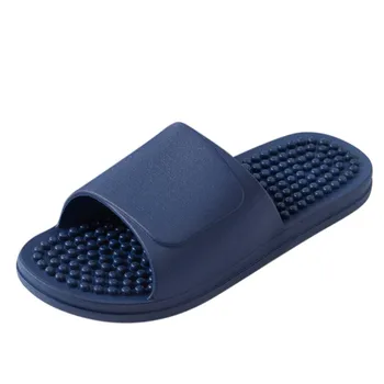 

Soft And Portable Hotel Universal Shoes Non-Slip Couple Massage Bathroom Slippers Flat Comfortable Massage Shoes Bedroom