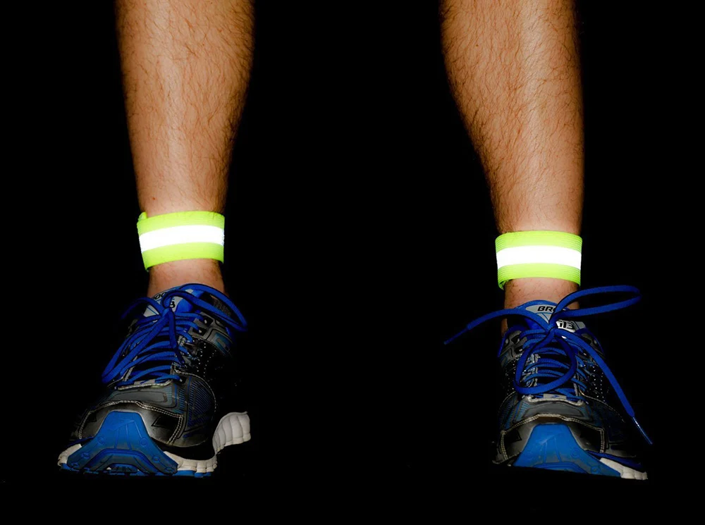 Reflective Cycling Arm Belt Outdoor Sports Night Safety Running Riding Armband Pants Leg Warning Strips Reflective Tape BC0130 (11)