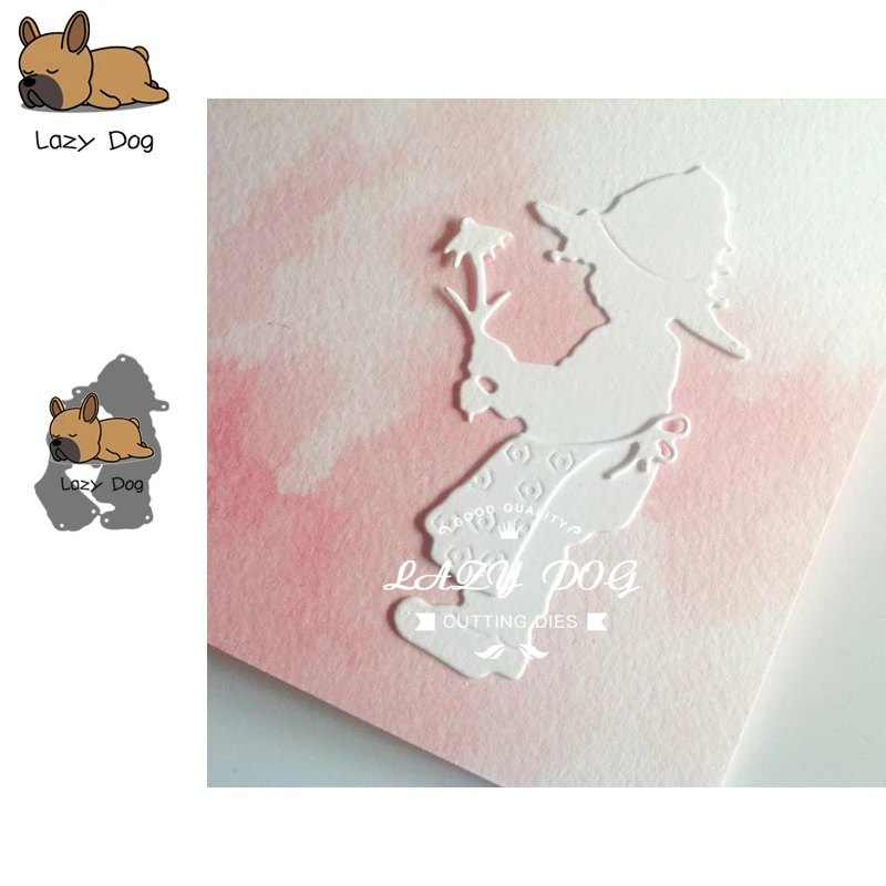 

Lovely Child Kid Metal Cutting Dies Scrapbooking Stencil DIY Decorative Craft Embossing Die Cuts Card Making New Dies For 2019