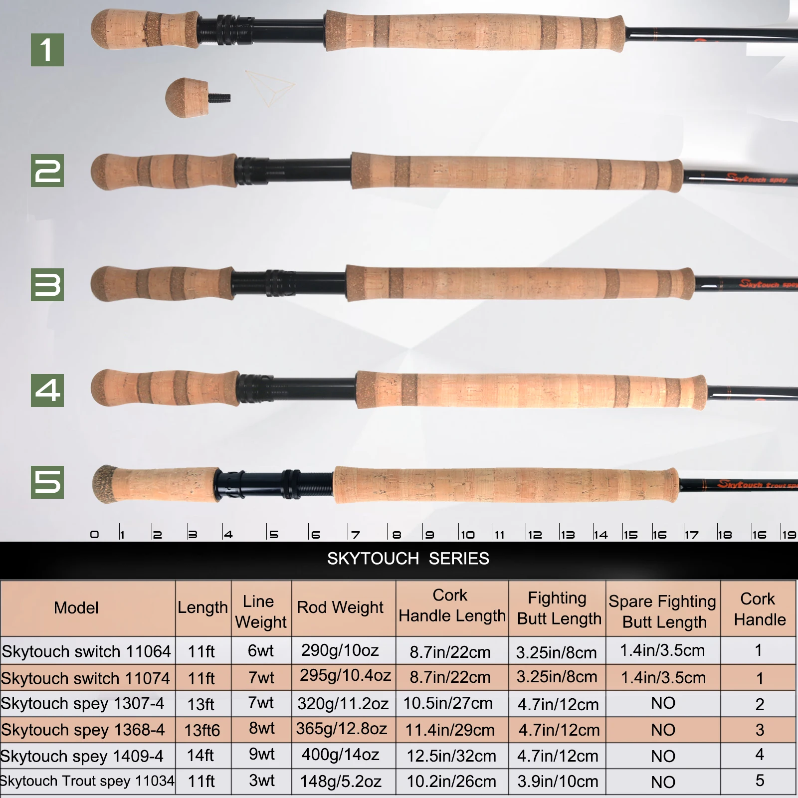 Maximumcatch Switch& Spey Fly Rod IM10 30T+ 40T углеродное волокно быстрое действие Fly Удочка с Cordura Rod Tube