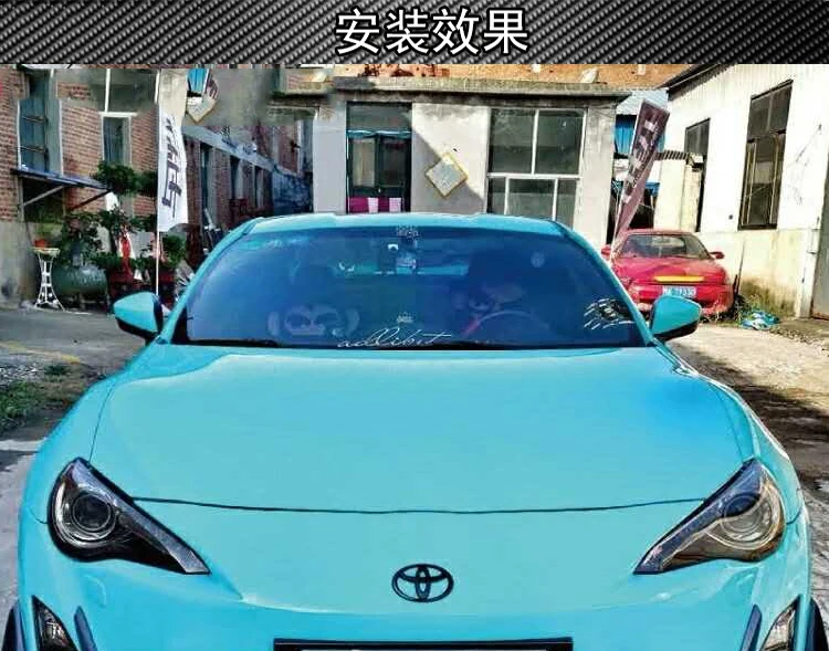 Подходит для Subaru BRZ для TOYOTA 86 Пароль JDM дефлектор передний спойлер/86, BRZ ветер воздушный нож 4 шт. для 1 компл