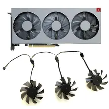 

3Pieces 75MM FD8015H12S FD7010H12S 12V 0.32A Replacement RadeonVII Cooling Fan For Amd Xfx Radeon VII Graphics Cooling Fan
