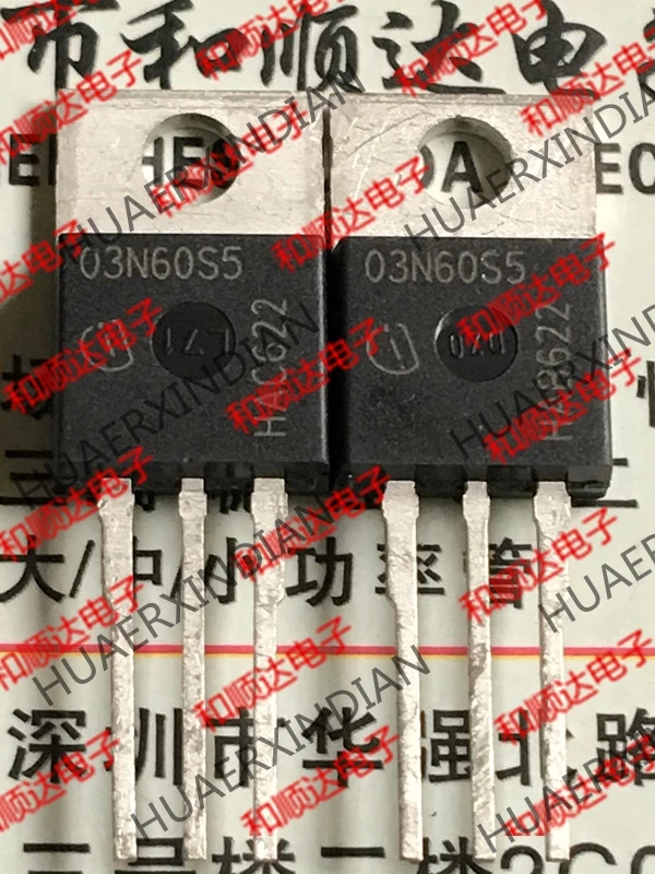 1 piece New original 03N60S5 SPP03N60S5 TO-220 600V 3.2A Quality assurance |