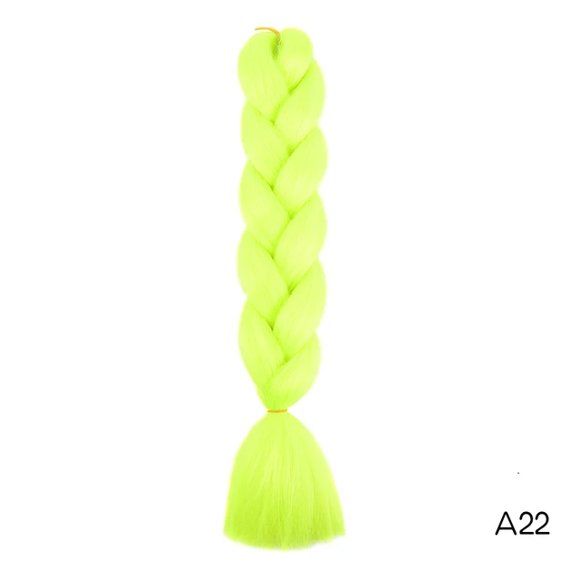YXHAIR 100g 48 Inch Synthetic Jumbo Box Braids Expression Crochet Hair Extension for Women Pre Stretched Yaki Ombre A22