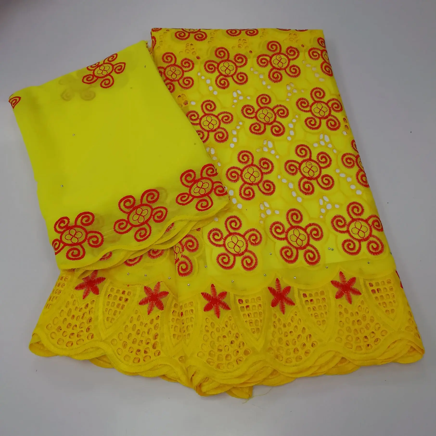 Лидер продаж африканская ажурная ткань нигерийское кружево ткань высокое качество швейцарские кружева ткань из Дубая 7 ярдов