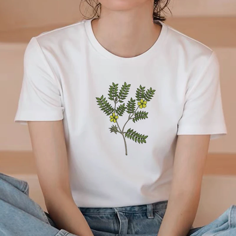 2021 Summer Flowers Print T-shirt Surprise price Personality Fashion Streetwears Cheap Oversize Casual Funny | Женская одежда