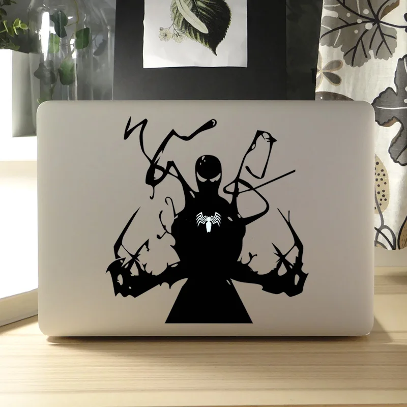Светящийся яд наклейка для ноутбука Apple Macbook Наклейка Pro Air retina 11 12 13 14 15 дюймов Человек-паук Mac Book Mi Ноутбук кожа