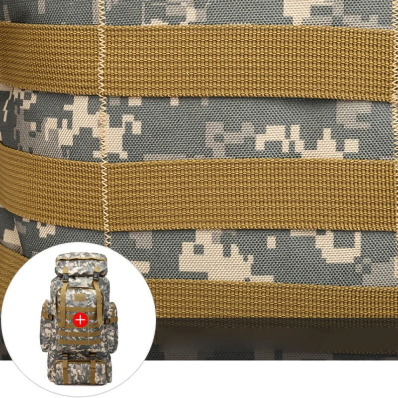Большой емкости открытый альпинистский военный тактический рюкзак стрельба, кемпинг рюкзак Молл система рюкзак для горного туризма