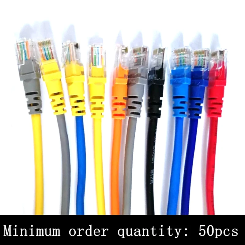Сетевой кабель CAT5 CAT5e CAT6e UTP сетевой типа штырь-штырь RJ45 короткий LAN 10 см 20 30 50 100 2 м 3