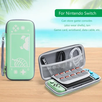 

For Animal Crossing Storage Bag For Nintendo Switch Lite Hard Case NS Lite Console Carrying Portable Travel Bag Game Accessories