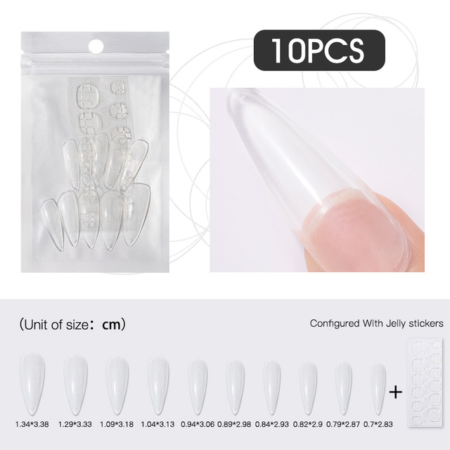 10PCS/LOT False Nail Color Artifical Fake Nails Art  All For Manicure Press On Nail Gel Tools Matt Gel Art Design