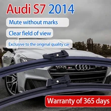 

ShangKeWen Car Boneless Silicone Windshield Wipers Blade For Audi S7 Universal Noise Reduction Soft Rubber Wiper Audi Accessori