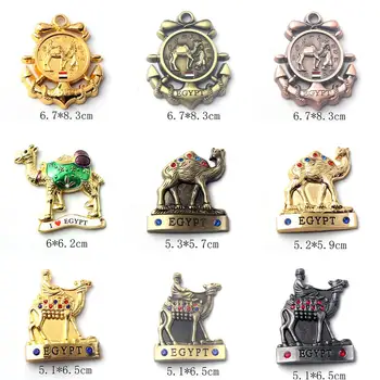 

3D Fridge Stickers Fridge Magnet Creative Egypt Camel Metal Refrigerator Stickers Magnetic Stickers Home Decoration