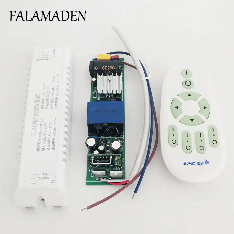 2.4G Intelligent LED driver remote control power supply dimming&color