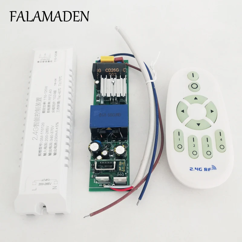 Adjusting color temperature&dimmable LED transformer 2.4G remote
