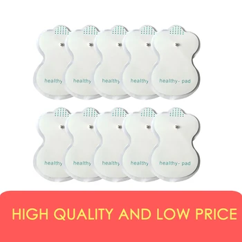 

10PCS Electrodes for myostimulator Body Slimming Massager Patches Tens Machine Adhesive Gel pad Set Loss Weight Physiotherapy
