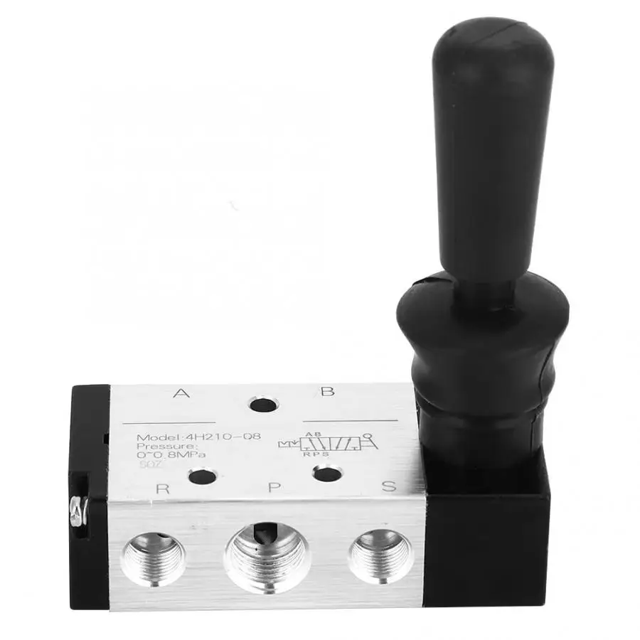 4H210-08 ручной Pull Пневматический Механический клапан 2 положения 5 способ PT1/4 дюймов воздушный механический клапан