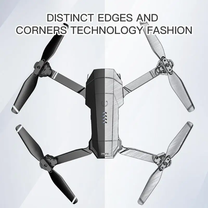 SG901 бесщеточный 1080P WiFi FPV камера RC игрушка Дрон w/двойной цвет батареи коробка в режиме реального времени видео контроль скорости Квадрокоптер складной