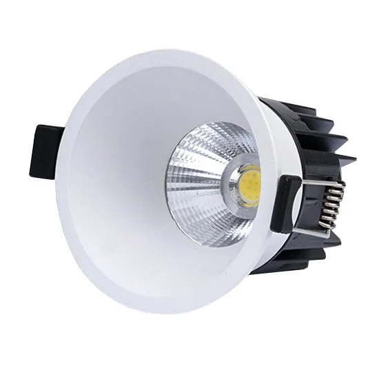 Dimmable/N светодиодный потолочный светильник COB с антибликовым покрытием, встраиваемая лампа для защиты глаз