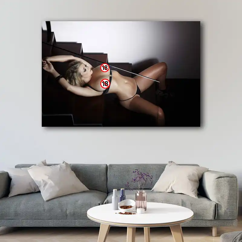 Pinturas Decorativas Super Modelo Melisa Debling Sexy Chica Foto Pared Arte Carteles Lienzo Impreso Para La Decoracion De La Sala De Estar Aliexpress