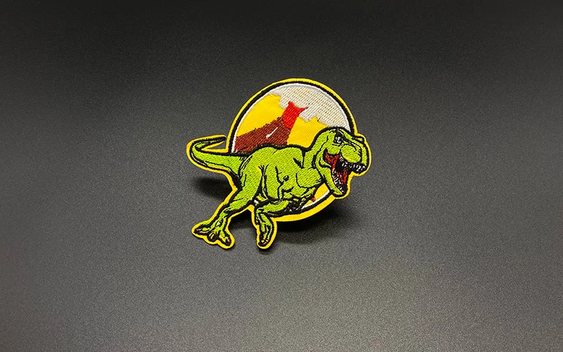 Jurassic Park Patch bestickte Patches für Kleidung Dinosaurier Patch Eisen auf Patches DIY auf Kleidung Aufkleber Abzeichen – Detail 6
