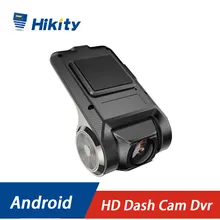 Hikity – caméra de voiture Dvr, enregistreur vidéo de Surveillance ADAS Android, Radio de voiture, VERSION nocturne/enregistrement en boucle, Dashcam, caméra de recul
