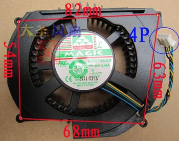 

Original MGT8012YB-W20 DC12V 0.48A for Graphics Video Cooling fan